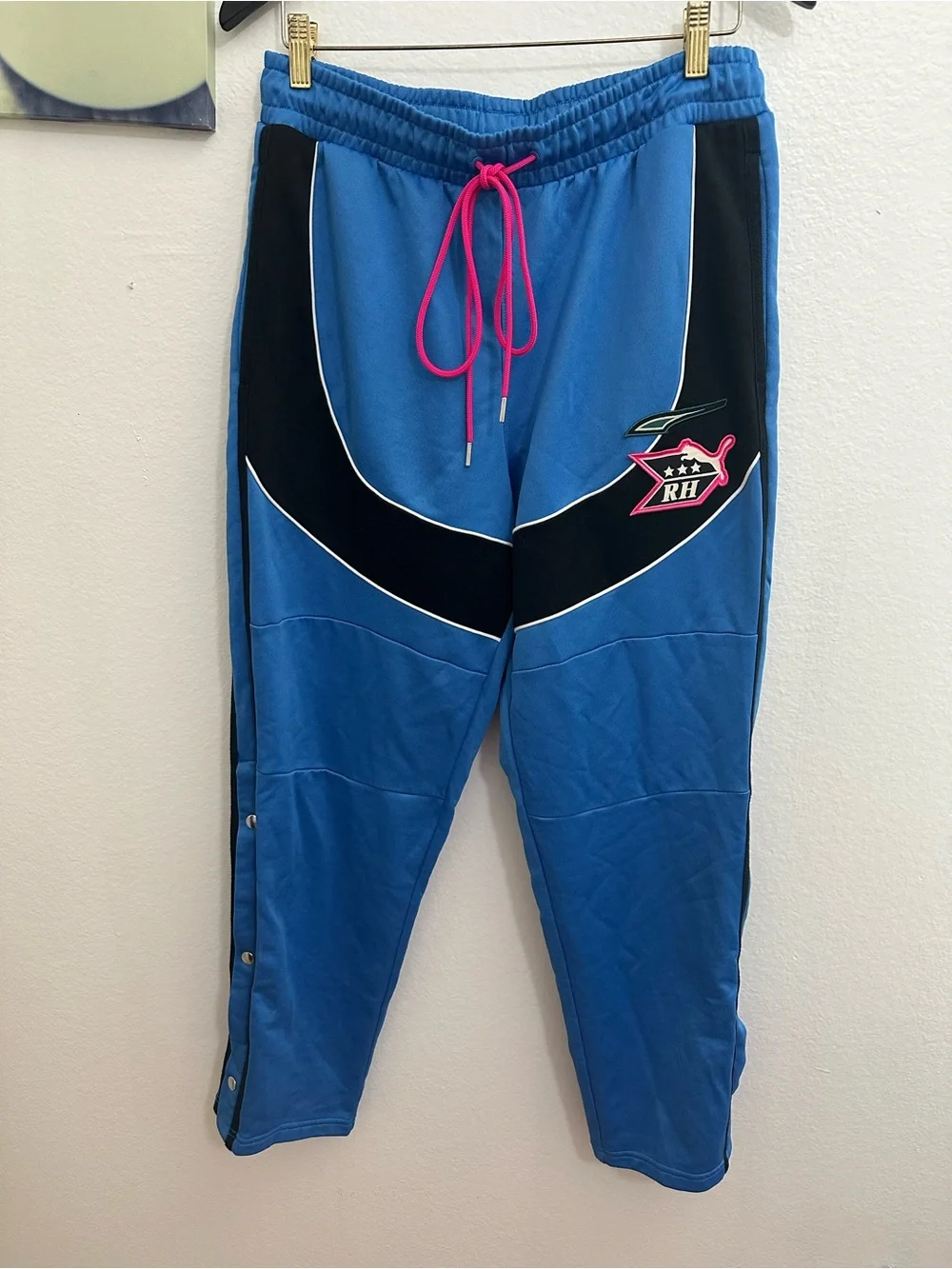 RHUDE x PUMA Collection Full Zip Up Blue Mens Track Jacket -Pants (SET)